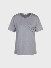 T-shirt grigio mel in cotone - Nuova Collezione | Sandro Ferrone