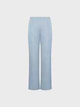 Pantalone crepe satin light grey | Sandro Ferrone