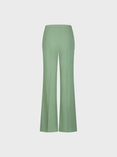 Pantalone diagonal fluid verde | Sandro Ferrone